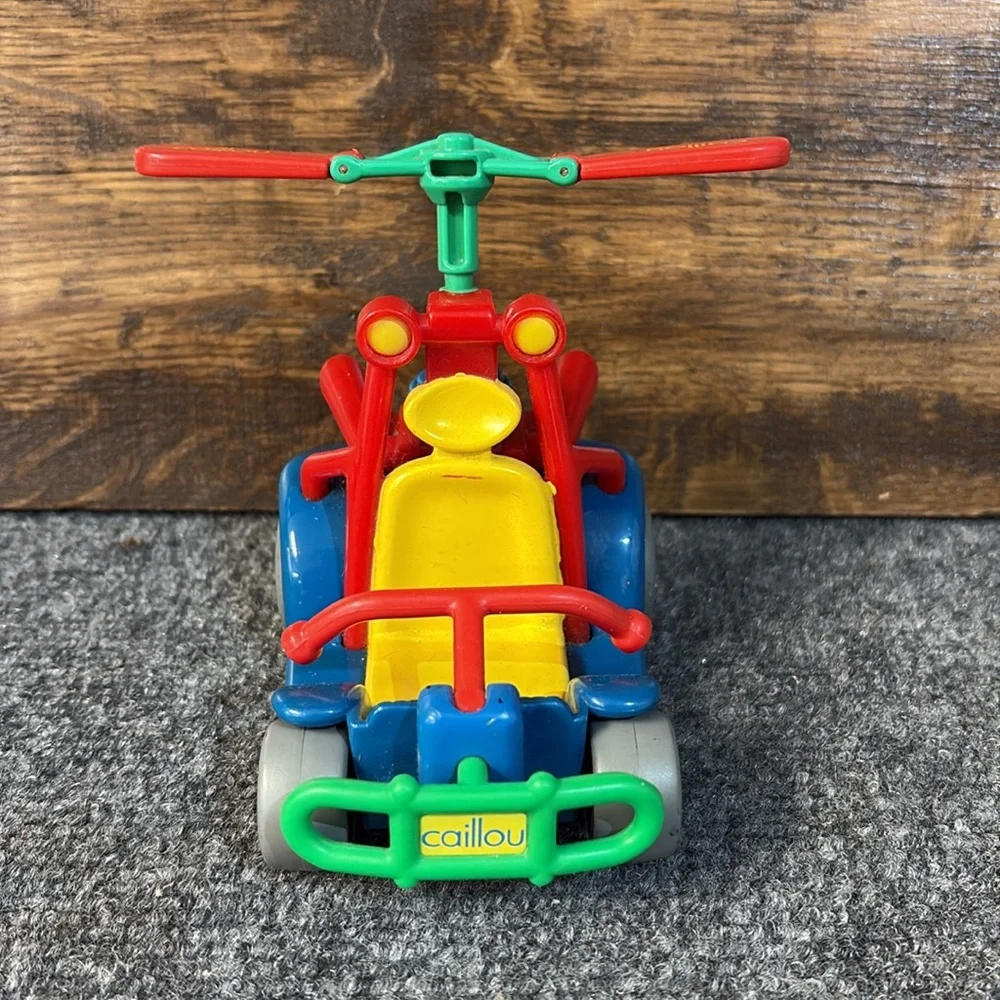 2002 Cinar corporation caillou flying car toy kids tv show vintage